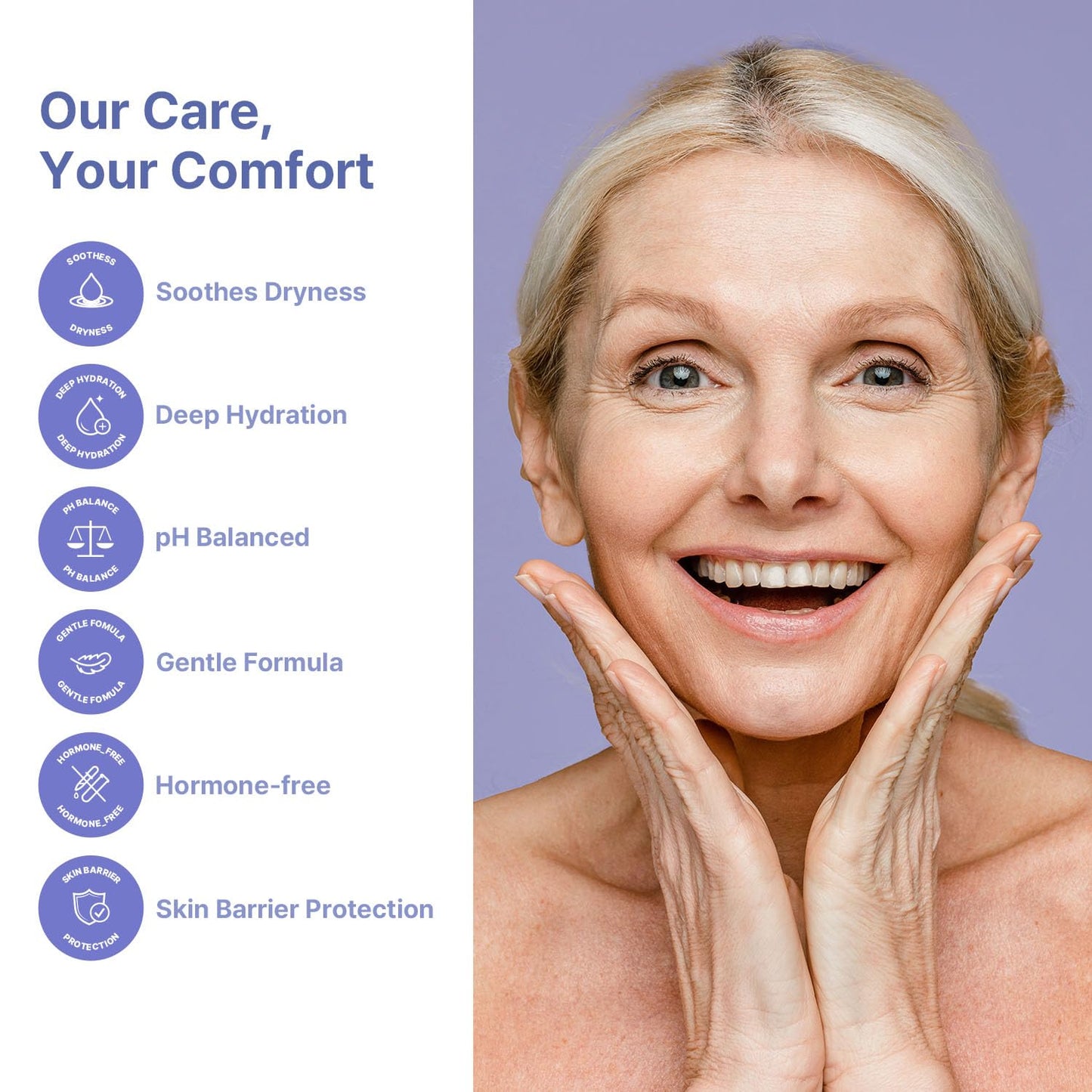 Kissbea Hyaluronic Acid Suppositories for Women – Estrogen Free - 12 Count