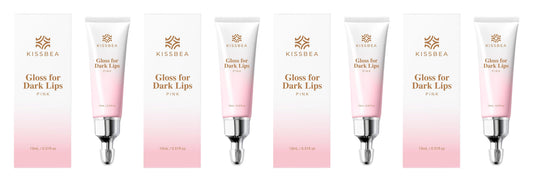 Kissbea Refreshing Mint Lip Gloss 4-Pack – 4 × 15 ml tubes
